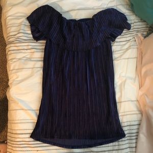 Off the shoulder dress